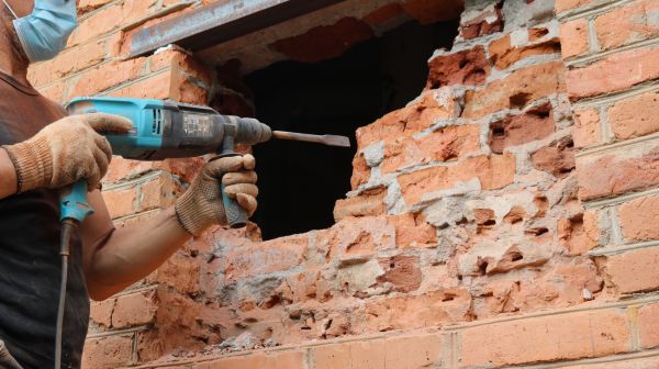 Block Wall Demolition