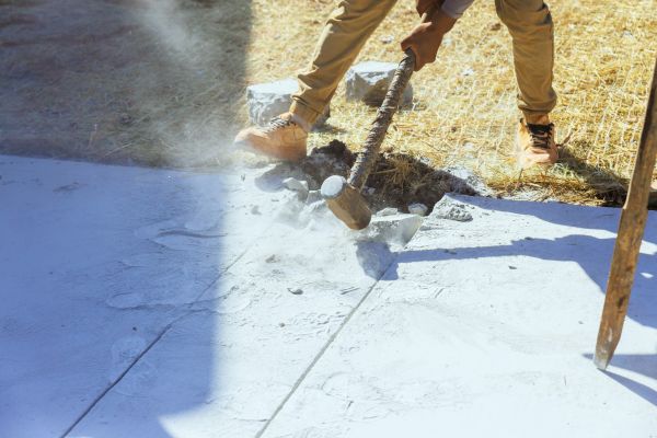 Driveway Slab Demolition